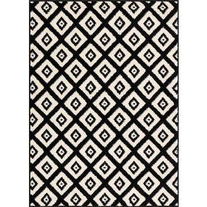 Černobílý koberec 200x280 cm Avanti – FD obraz