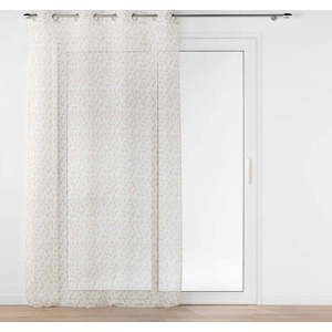 Béžová voálová záclona 137x280 cm Farandole – douceur d'intérieur obraz