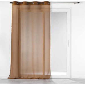 Hnědá voálová záclona 140x240 cm Casual – douceur d'intérieur obraz