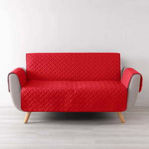 Červený 4místný ochranný potah na pohovku Lounge – douceur d'intérieur obraz