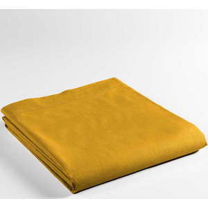 Žluté bavlněné prostěradlo 180x290 cm Lina – douceur d'intérieur obraz