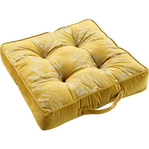 Žlutý polštář na sezení Adelor – douceur d'intérieur obraz