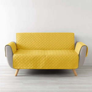 Žlutý 4místný ochranný potah na pohovku Lounge – douceur d'intérieur obraz