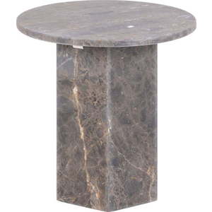 Mramorový kulatý odkládací stolek ø 50 cm Naxos – Actona obraz