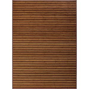 Bambusový koberec v hnědo-hořčicové barvě 180x250 cm – Casa Selección obraz