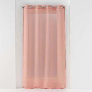 Růžová voálová záclona 140x280 cm Sandra – douceur d'intérieur obraz