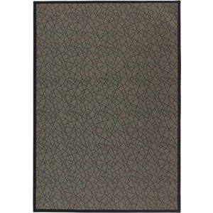 Tmavě šedý koberec z PVC 140x200 cm Geo Gold – Casa Selección obraz