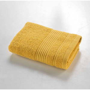 Žlutý froté bavlněný ručník 50x90 cm Tendresse – douceur d'intérieur obraz