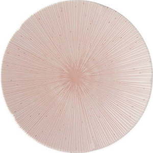 Růžový keramický talíř ø 24 cm ICE PINK - MIJ obraz