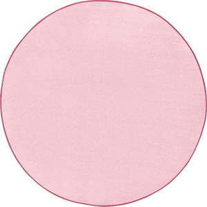 Světle růžový kulatý koberec ø 200 cm Fancy – Hanse Home obraz