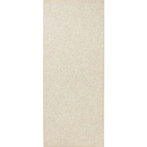Krémový běhoun 80x300 cm Wolly – BT Carpet obraz