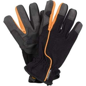 Dámské černé pracovní rukavice Fiskars, vel 8 obraz