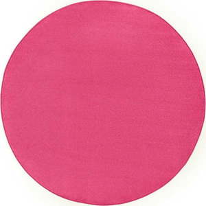 Růžový kulatý koberec ø 200 cm Fancy – Hanse Home obraz