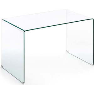 Skleněný pracovní stůl 70x125 cm Burano – Kave Home obraz