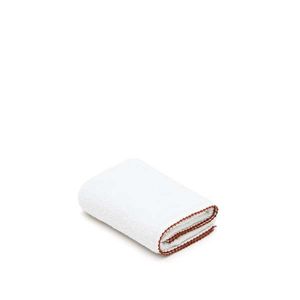 Bílý froté bavlněný ručník 30x50 cm Sinami – Kave Home obraz