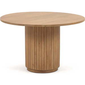 Kulatý jídelní stůl z mangového dřeva v přírodní barvě ø 120 cm Licia – Kave Home obraz