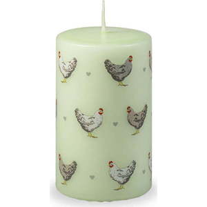 Zelená velikonoční svíčka Unipar Cute Hens, doba hoření 40 h obraz