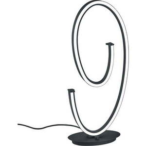 Černá LED stolní lampa s hlasovým ovládáním/s ovládáním pomocí mobilní aplikace s kovovým stínidlem (výška 65 cm) Ciola – CINQUE obraz