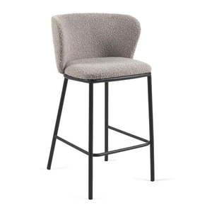 Šedé barové židle v sadě 2 ks (výška sedáku 65 cm) Ciselia – Kave Home obraz