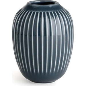 Antracitová kameninová váza Kähler Design Hammershoi, ⌀ 8, 5 cm obraz