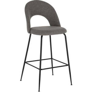 Šedé barové židle v sadě 4 ks (výška sedáku 63 cm) Mahalia – Kave Home obraz