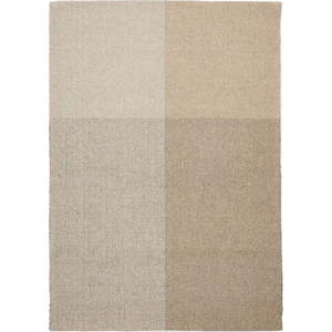Béžový ručně tkaný koberec s příměsí vlny 160x230 cm Sulema – Kave Home obraz
