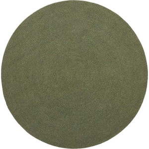 Zelený kulatý venkovní koberec z recyklovaných vláken ø 200 cm Despas – Kave Home obraz