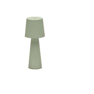 LED stmívatelná stolní lampa v mentolové barvě s kovovým stínidlem (výška 25 cm) Arenys – Kave Home obraz