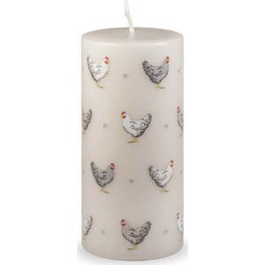 Béžová velikonoční svíčka Unipar Cute Hens, doba hoření 73 h obraz
