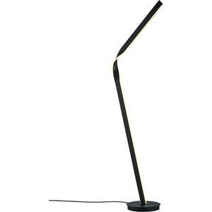 Černá LED stojací lampa s kovovým stínidlem (výška 181 cm) Cicenza – CINQUE obraz