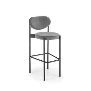 Barová židle SCH-108 šedá/černá obraz