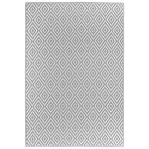 Boxxx VENKOVNÍ KOBEREC, 90/150 cm, šedá, bílá obraz