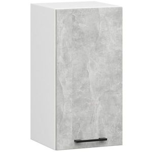 Ak furniture Kuchyňská závěsná skříňka Olivie W 40 cm bílá/beton obraz