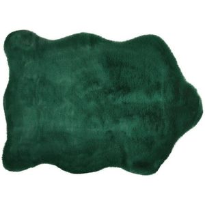 Kontrast Kusový koberec s krátkým vlasem OSLO 60 x 85 cm - tmavě zelený obraz
