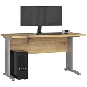Ak furniture Volně stojící počítačový stůl BM-135 dub artisan obraz