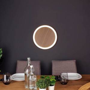 Eco-Light Nástěnné svítidlo LED s efektem dřeva Morton 3-Step-dim 40 cm obraz