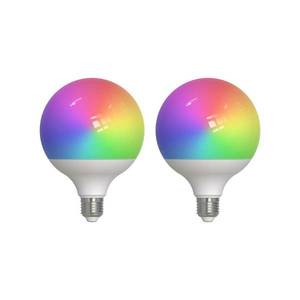 LUUMR LUUMR Smart LED, 2, E27, G125, 9W, RGBW, CCT, matný, Tuya obraz