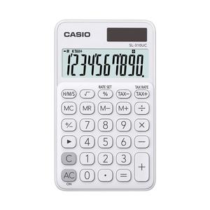 Casio Casio - Kapesní kalkulačka 1xLR54 bílá obraz