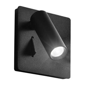 Ideal Lux Ideal Lux - LED Nástěnné bodové svítidlo LITE LED/3W/230V černá obraz