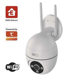 EMOS GoSmart Bílá venkovní otočná kamera s WiFi H4057 obraz