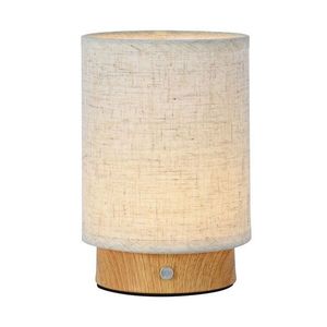 LED Solution Béžová LED stolní nabíjecí lampa s dřevěným dekorem 175mm 3W 23090 obraz