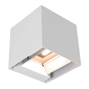 LED Solution Bílé LED fasádní solární svítidlo hranaté s pohybovým čidlem 9W IP65 Barva světla: Teplá bílá 11886 obraz