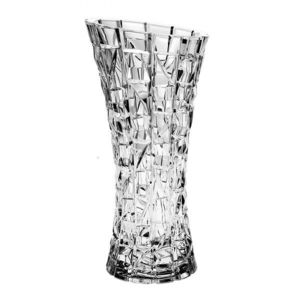 Crystal Bohemia skleněná váza PATRIOT 330 mm obraz