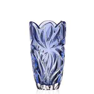 Aurum Crystal Váza FLORA blue 280 mm obraz