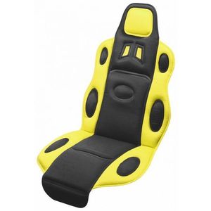 Compass Potah sedadla Race - univerzální, černo/žlutý obraz
