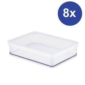 Krabička SET LOFT, 8 x 1 l, bílá obraz