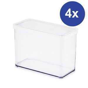 Krabička SET LOFT, 4 x 2, 1 l, bílá obraz