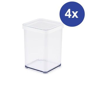 Krabička SET LOFT, 4 x 1 l, bílá obraz