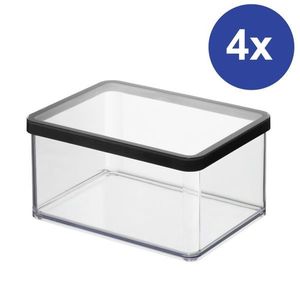 Krabička SET LOFT, 4 x 2, 25 l, bílá obraz