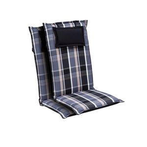 Blumfeldt Elbe, čalouněná podložka, podložka na židli, podložka na vyšší polohovací křeslo, na zahradní židli, dralon, 50 × 120 × 8 cm, 2 x čalounění obraz